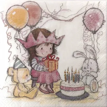 Pohádka Narozeniny - princezna a zvířátka