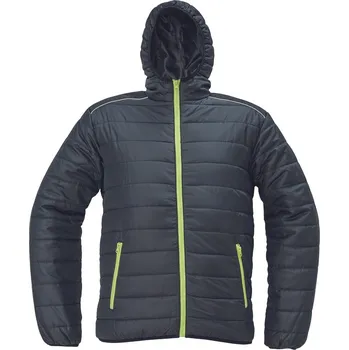 Cerva Max Vivo Light Pánská zateplená bunda 03010662 černá/žlutá XL