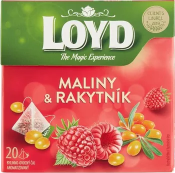 Čaj Loyd Maliny & Rakytník 20x 2 g