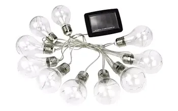 Vánoční osvětlení Nexos Trading LED solární světelný řetěz 10 žárovek