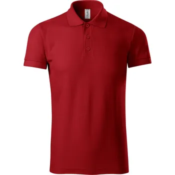 Pánské tričko Piccolio Joy Pánská polokošile P21 červená XXXL
