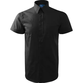 Pánská košile Malfini Shirt short sleeve Pánská košile 207 černá L