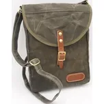 JUBÖ Taška přes rameno Bushcraft WAXED PocketBag - olivová