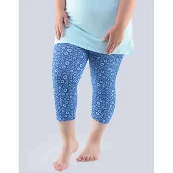 Dámské kalhoty kalhoty 3/4 pyžamové dámské