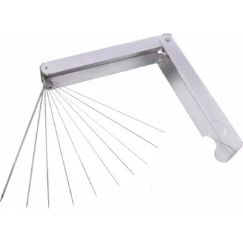 Motodoplněk Jehly čisticí na trysky karburátorů, 0.4 - 1.6 mm, sada 11 ks