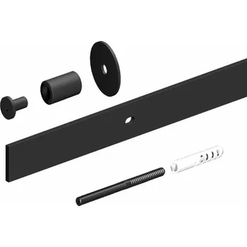 Mantion ROC DESIGN kolejnice černá mat Délka: 240 cm