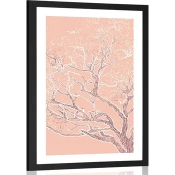Plakát Dovido Plakát s paspartou rozkošetěná koruna stromu