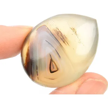 Přírodní kámen Mugle achátová kapka 17g