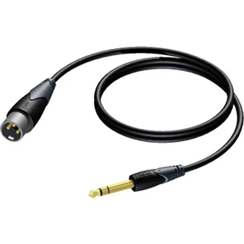 Audio kabel ProCab CLA724/10 - Jack 6,3 Stereo - XLR M - 10m