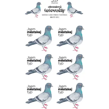 Odstranitelné tetování ePiPí Tetovačky - Městskej typ