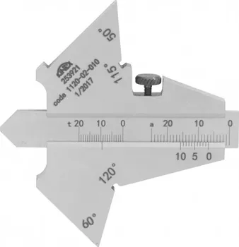 Posuvné měřítko Kinex 1120-02-010 měrka koutových svarů