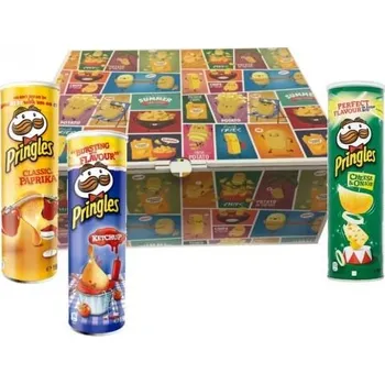 Chips Pringles Dárková krabice 10 ks