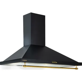 Vaření Klarstein Montblanc 599.2m³/h 90cm Retro Digestoř Černý (10040266)