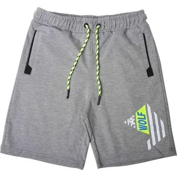 Chlapecké kraťasy Chlapecké kraťasy Wolf T2233A vel. 134 šedé