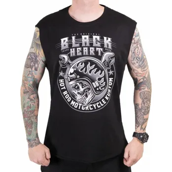 Pánské tílko tílko pánské - BOOMER - BLACK HEART - 9712 - XXL