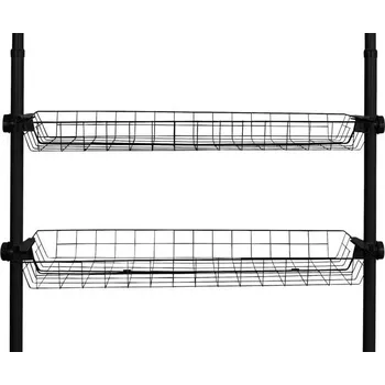 Příbor Košík do šatní skříně HERKULES 2 kusy, 83 x 38 x 8 cm, WENKO