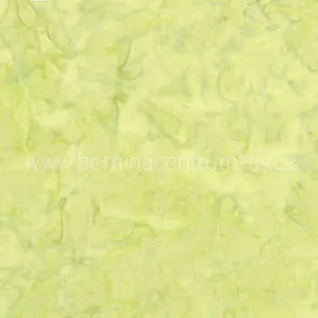 Hoffman 3018-413 bali batika zelená bavlněná látka patchwork