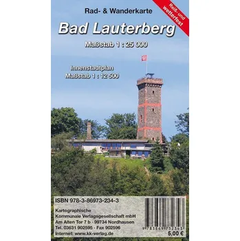 Bad Lauterberg 1:25 000 - Kartographische Kommunale Verlagsgesellschaft mbH
