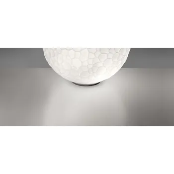 Lampička Artemide 1700010A Meteorite 35 table , stolní designová lampička z foukaného skla, 1x150W E27, prům. 35cm