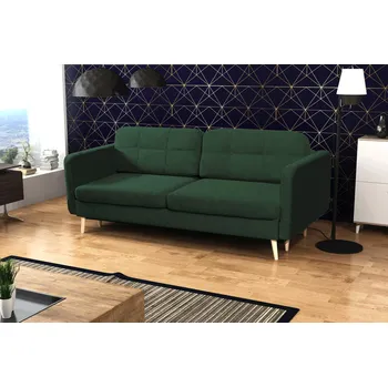 Pohovka MAMBA rozkládací pohovka Prague, zelená