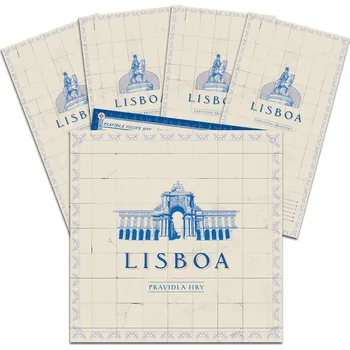 Desková hra TLAMA games Čeština pro Lisboa Deluxe Kickstarter edici