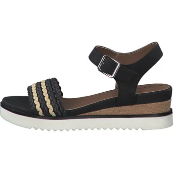 Dámské sandále s.Oliver dámské sandály na platformě 5-28209-28 black comb Velikost: 36