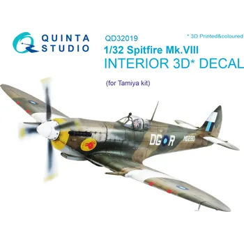 Plastikový model Quinta studio 1/32 Spitfire Mk.VIII...