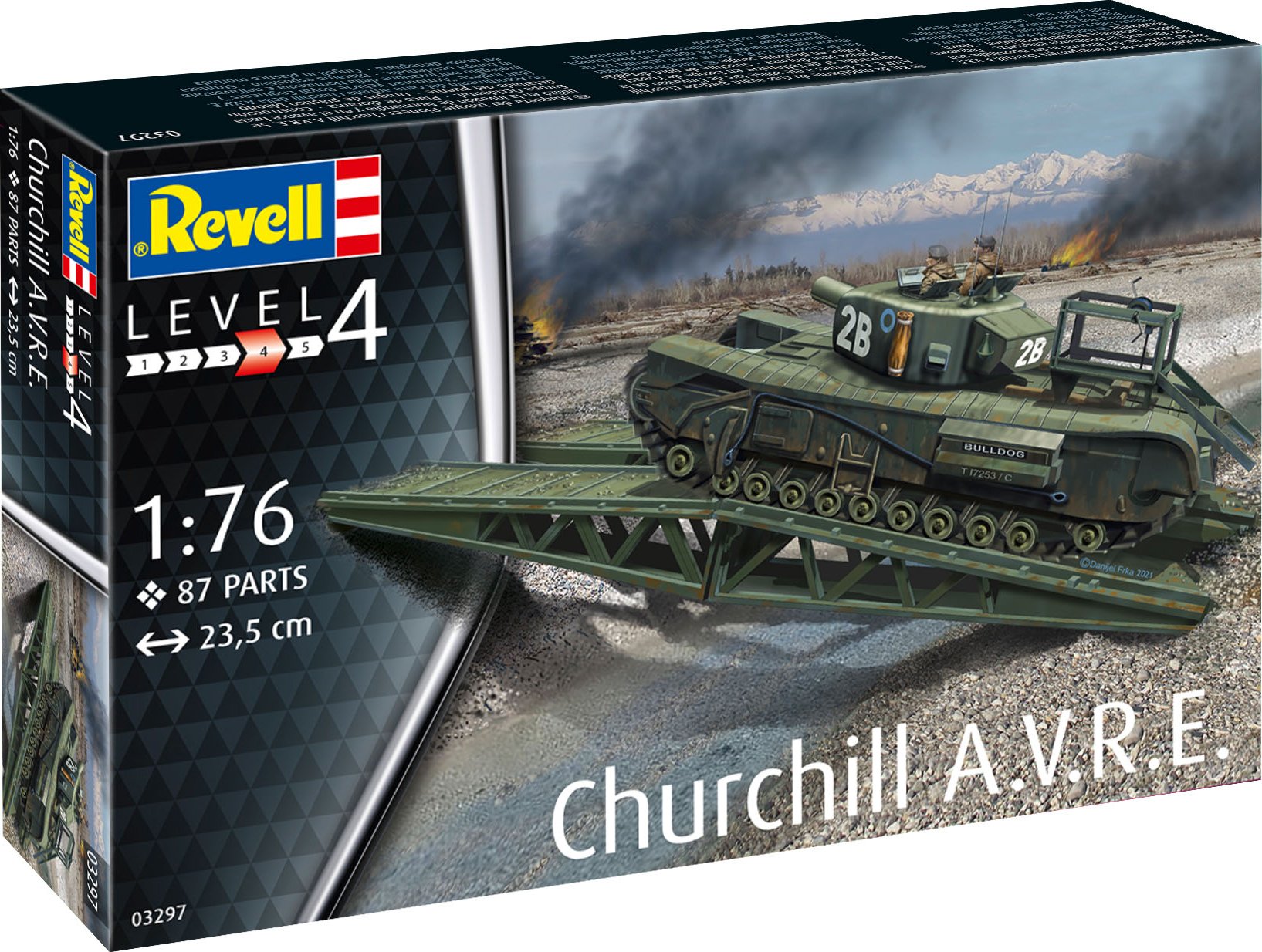 Revell 1:76 - Model Set - Churchill A.V.R.E main image 1