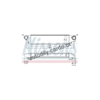 Chladič motoru Chladič turba NISSENS 96741
