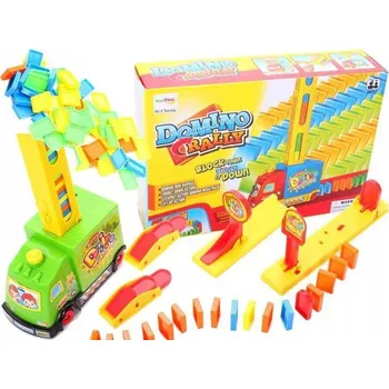 autíčko Majlo Toys Funny Car Veselé domino s autíčkem