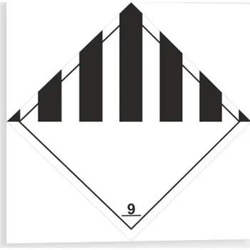 Jiné nebezpečné látky a předměty Samolepka 100 x 100 mm tl. 0.1 mm - Kód: 02950