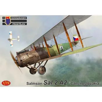 Plastikový model Kovozávody 1/72 Salmson Sal.2 A2 'Czechoslovakia' (3x camo)