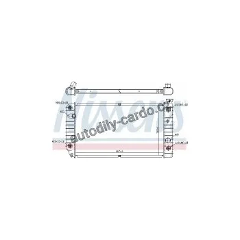 Chladič motoru Chladič motoru NISSENS 60968
