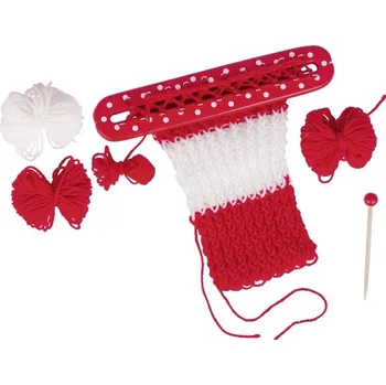 kreativní sada Goki Dřevěný pletací rám