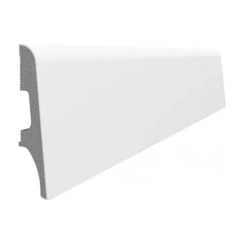 soklová lišta Podlahová lišta ESPUMO ESP101 Bílá 65