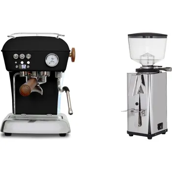 Set domácích spotřebičů Ascaso Dream PID, Dark Black + ECM S-Manuale 64