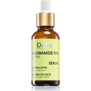 Pleťové sérum Delia Cosmetics Niacinamide 10% + zinc obnovující sérum na obličej, krk a dekolt 30 ml