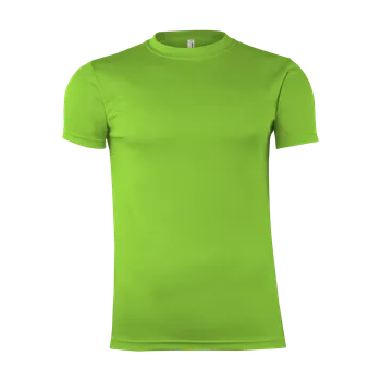 Unisex funkční triko Montana sportovní limetkově zelené 3XL