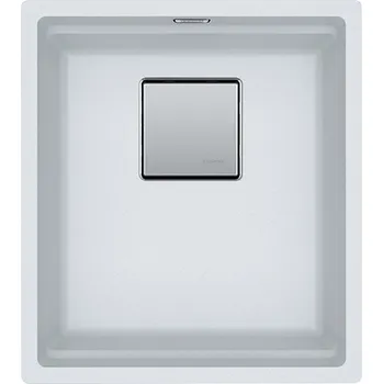 Kuchyňský dřez Dřez Franke KNG 110-37 bílá led (granitový, spodní montáž)
