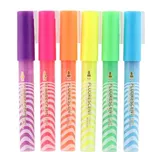 Teddies Akrylové fluorescentní fixy 6 ks