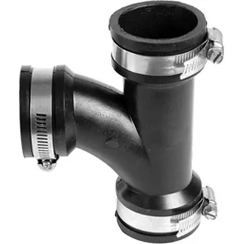 Vodovodní potrubí Fernco Flexibilní EPDM T- kus SIBO 110 mm