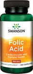 Swanson Folic Acid 800 mcg 250 cps.