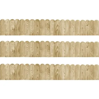 Zahradní obrubník vidaXL 3053643 trávníkové lemy 120 cm borové dřevo