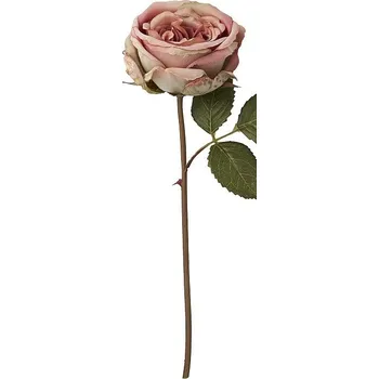 umělá květina LENE BJERRE Růže FLORA 20 cm růžová