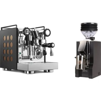 Příprava kávy Rocket Espresso Appartamento, black/copper + Eureka Mignon Zero…