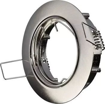 Žárovka Rámeček Na Bodovou Žárovku Gu10, Kulatý, Rotační Chrom