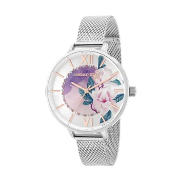 Hodinky SUNDAY ROSE Dámské luxusní designové hodinky SUNDAY ROSE Day Dream SUN-E09 (SUNDAY ROSE Dámské luxusní designové hodinky SUNDAY ROSE Day Dream SUN-E09)