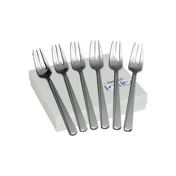 Příbor BERNDORF SANDRIK VEKTRA 6 ks moučníková sada pískovaná