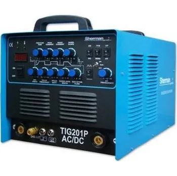 Svářečka TIG 201P AC/DC + hořák + kabel