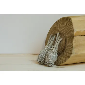 Čajovna Šalvěj Bílá (Kalifornie), vykuřovací svazek Mini - pochodeň, zvýhodněná sada 2 kusů